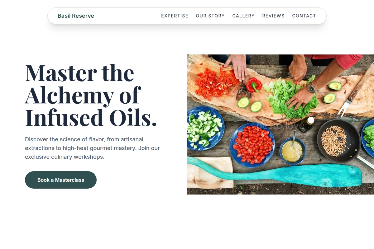 Oil Cooking Class