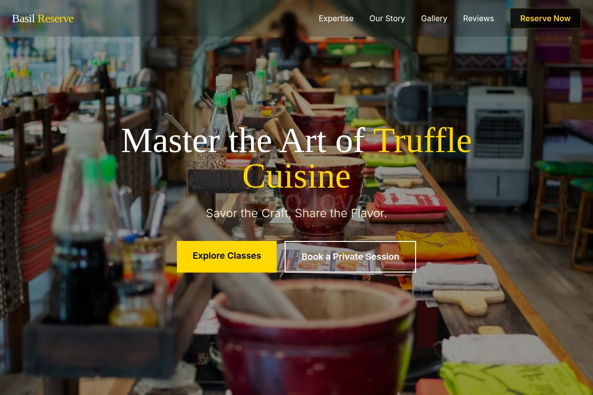 Truffle Cooking Class