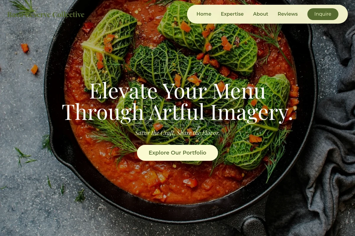 Savor Food Photography