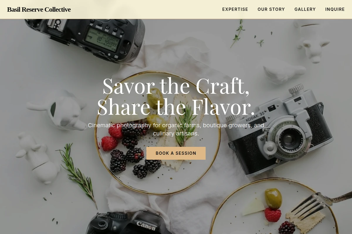 Farm Food Photography
