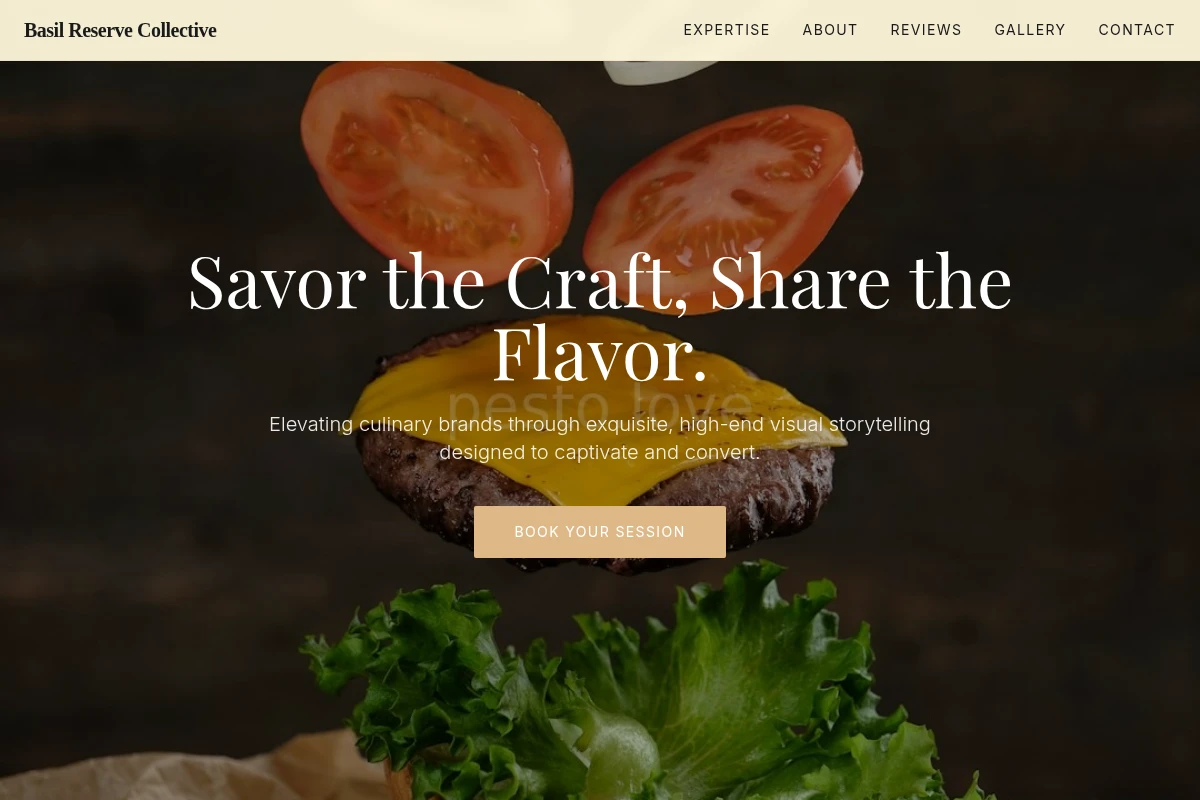Culinary Food Photography