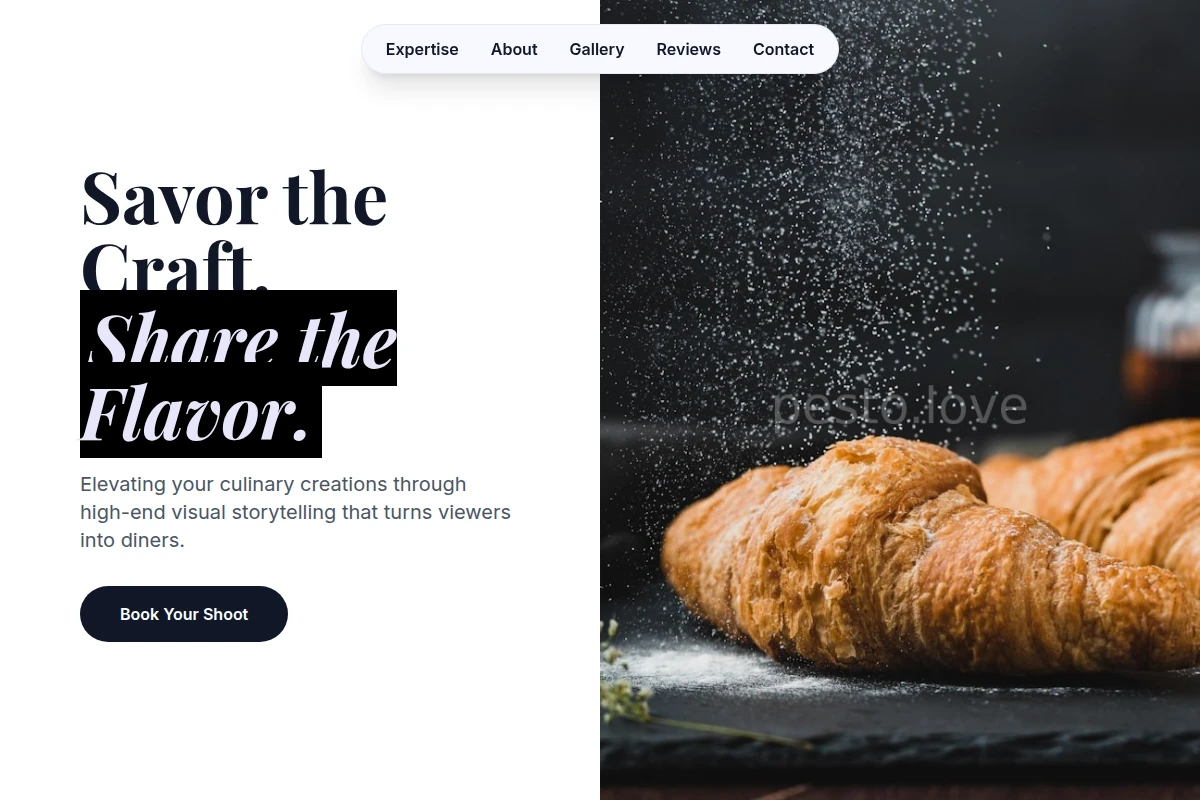 Rosso Food Photography