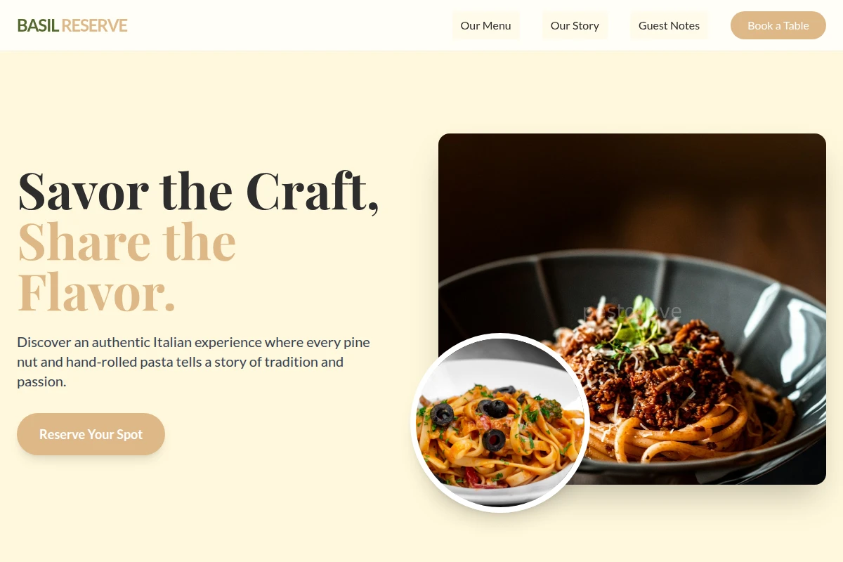Pine Nut Italian Food