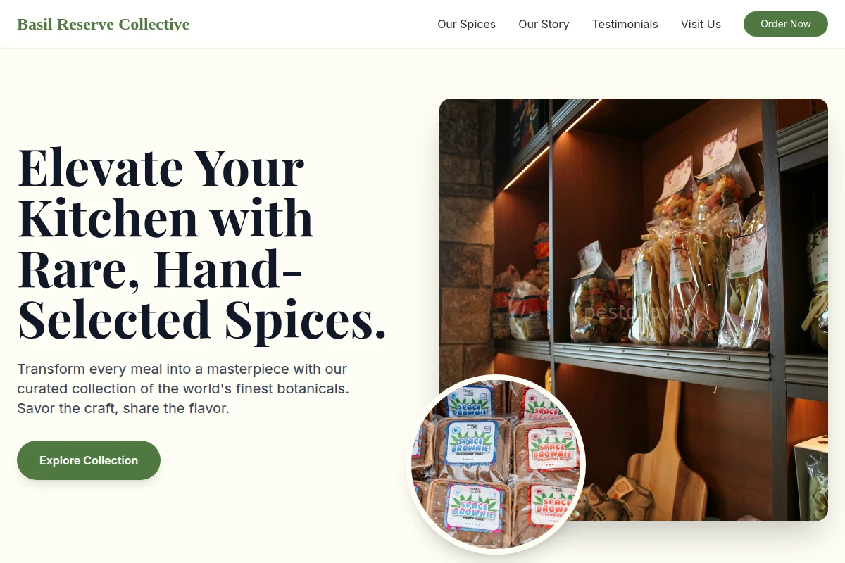 Spices Specialty Food