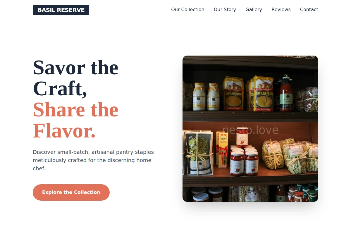 Craft Specialty Food